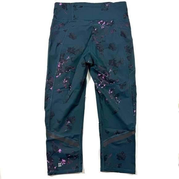 Sweaty Betty Zero Gravity Leggings Green Floral Print - Picture 3 of 9